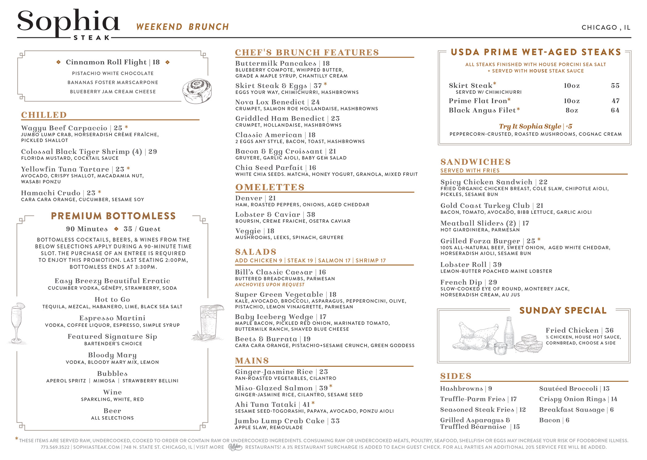 Brunch Menu